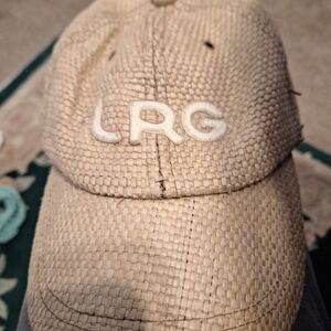 LRG Tan Woven Hat